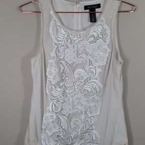 White House Black Market Silk w/lac…